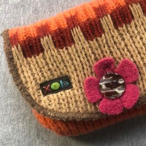 *NWT* XOB Upcycled Mini Pouch